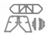 RPM Rear Bumper For Traxxas Slash 4X4 - Grey