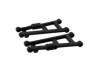 RPM Rear Wishbone Arms - Fit Traxxas 2WD Rustler and Stampede (Upgrades - TRX3655) - Black