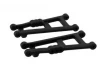 RPM Rear Wishbone Arms - Fit Traxxas 2WD Rustler and Stampede (Upgrades - TRX3655) - Black