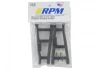 RPM Rear Wishbone Arms - Fit Traxxas 2WD Rustler and Stampede (Upgrades - TRX3655) - Black