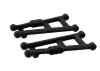 RPM Rear Wishbone Arms - Fit Traxxas 2WD Rustler and Stampede (Upgrades - TRX3655) - Black