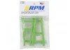 RPM Rear Wishbone Arms - Fit Traxxas 2WD Rustler and Stampede (Upgrades - TRX3655) - Green
