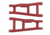 RPM Rear Wishbone Arms - Fit Traxxas 2WD Rustler and Stampede (Upgrades - TRX3655) - Red