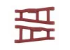 RPM Rear Wishbone Arms - Fit Traxxas 2WD Rustler and Stampede (Upgrades - TRX3655) - Red