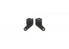 RPM Front Bearing Carriers For The Traxxas Slash, Rustler, Stampede, Bandit (Upgrades TRX3736) - Black