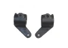 RPM Front Bearing Carriers For The Traxxas Slash, Rustler, Stampede, Bandit (Upgrades TRX3736) - Black