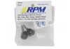 RPM Front Bearing Carriers For The Traxxas Slash, Rustler, Stampede, Bandit (Upgrades TRX3736) - Black