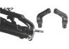 RPM Rear Bearing Carriers For The Traxxas Slash, Rustler, Stampede, Bandit (Upgrades TRX3752) - Black