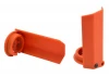 RPM Traxxas X-MAXX Shock Shaft Guards - Orange