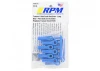 RPM Long Traxxas Rod Ends - Blue (12) (Upgrade for TRX5525)