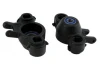 RPM Upgrade Hubs (Black) For Traxxas Revo Or E/T-MAXX 2.5R / 3.3 - With Oversized Bearings