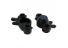 RPM Upgrade Hubs (Black) For Traxxas Revo Or E/T-MAXX 2.5R / 3.3 - With Oversized Bearings