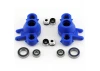 RPM Upgrade Hubs (Blue) for Traxxas Revo or E/T-MAXX 2.5R / 3.3 - with Oversized Bearings