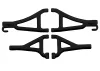 RPM Front Arms For Traxxas 1:16 Mini E-REVO - Black