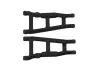 RPM Front / Rear Arms For Traxxas Slash/Stampede/Rustler/Hoss 4x4 - 1 Pair - Black (Replace TRX3655)