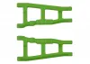 RPM Front / Rear Arms For Traxxas Slash/Stampede/Rustler/Hoss 4x4 - 1 Pair - Green (Replace TRX3655)