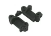 RPM Upgrade Caster Blocks For Traxxas Electric Stampede, Rustler, Slash 2WD And NItro Slash - Black (Replaces TRX3632)