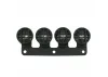 RPM Light Canister Set For RPM Slash Front Bumpers - Black