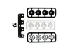 RPM Light Canister Set For RPM Slash Front Bumpers - Black