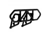 RPM Rear Bumper For Traxxas Slash 2WD - Black
