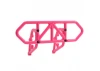 RPM Rear Bumper For Traxxas Slash 2WD - Pink ** CLEARANCE **