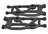 RPM Rear A Arms for Arrma Outcast/Talion/Kraton/DEX8T - Black