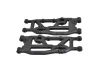 RPM Rear A Arms for Arrma Outcast/Talion/Kraton/DEX8T - Black