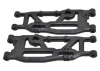 RPM Rear A Arms for Arrma Outcast/Talion/Kraton/DEX8T - Black