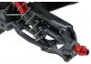 RPM Rear A Arms for Arrma Outcast/Talion/Kraton/DEX8T - Black