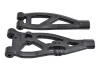 RPM Front Upper and Lower A Arms for Arrma Outcast/Talion/Kraton/DEX8T - Black