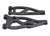 RPM Front Upper and Lower A Arms for Arrma Outcast/Talion/Kraton/DEX8T - Black