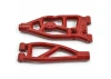 RPM Arrma Upper/Lower Left Front Arms - Red - 6S Kraton/Outcast/Fireteam