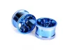 RPM T-MAXX/Sav./Mgt Monster Clawz Wide Blue Chrome Wheels