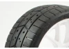Sweep 1:8 GT Tread 45 Degree Belted Tyres on White EVO16 17mm Hex Wheels (2)