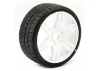 Sweep 1:8 GT Tread Belted Tyres on White 6IX 17mm Hex Wheels (2)