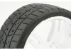 Sweep 1:8 GT Tread Belted Tyres on White 6IX 17mm Hex Wheels (2)