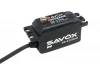 Savox Low Profile Brushless HV MG Servo - 12Kg - 0.08S - Black