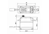 Savox SB2273SG+ Digital Brushless Servo - 28Kg 0.095s