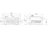 Savox SC1251MG+ Low Profile Metal Gear Servo - 9.0Kg/cm - 0.09 Sec