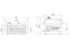 Savox Digital Standard Size High Speed Rudder Servo - 5.0kg 0.048s
