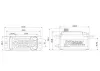 Savox SV1254MG+ HV Low Profile Digital Servo - 15KG / 0.085s