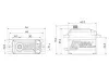 Savox SV1273TG+ Ultra Fast Servo - 16kg 0.65s