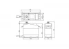 Savox SW0241MG+ Jumbo Waterproof High Voltage Servo - 40KG - 0.17s