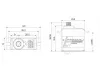 Savox SW0250MG+ Waterproof Digital Micro Servo - 5KG - 0.11s (Upgrade for TRX2080)