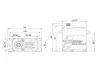 Savox SW1211SG+ Waterproof Digital HV Servo - 25Kg 0.08s