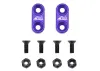 1:10 On-Road Alloy Wing Mounts - Purple
