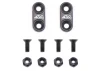 1:10 On-Road Alloy Wing Mounts - Gray