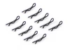 Small Body Clip 1:10 - Black - (10)