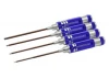 ArrowMax Hex Driver Tool Set - 1.5 2.0 2.5 & 3.0 X 120mm - 4 Pieces	