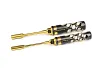 Nut Driver Set 5.5 & 7.0x100mm Black Golden